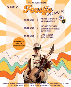 9 November: Mosselen eten / Feestavond