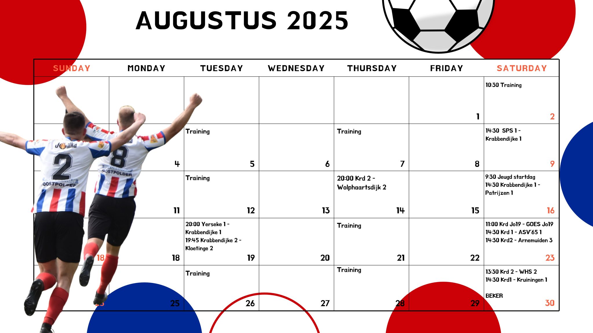 Programma voorbereiding Augustus