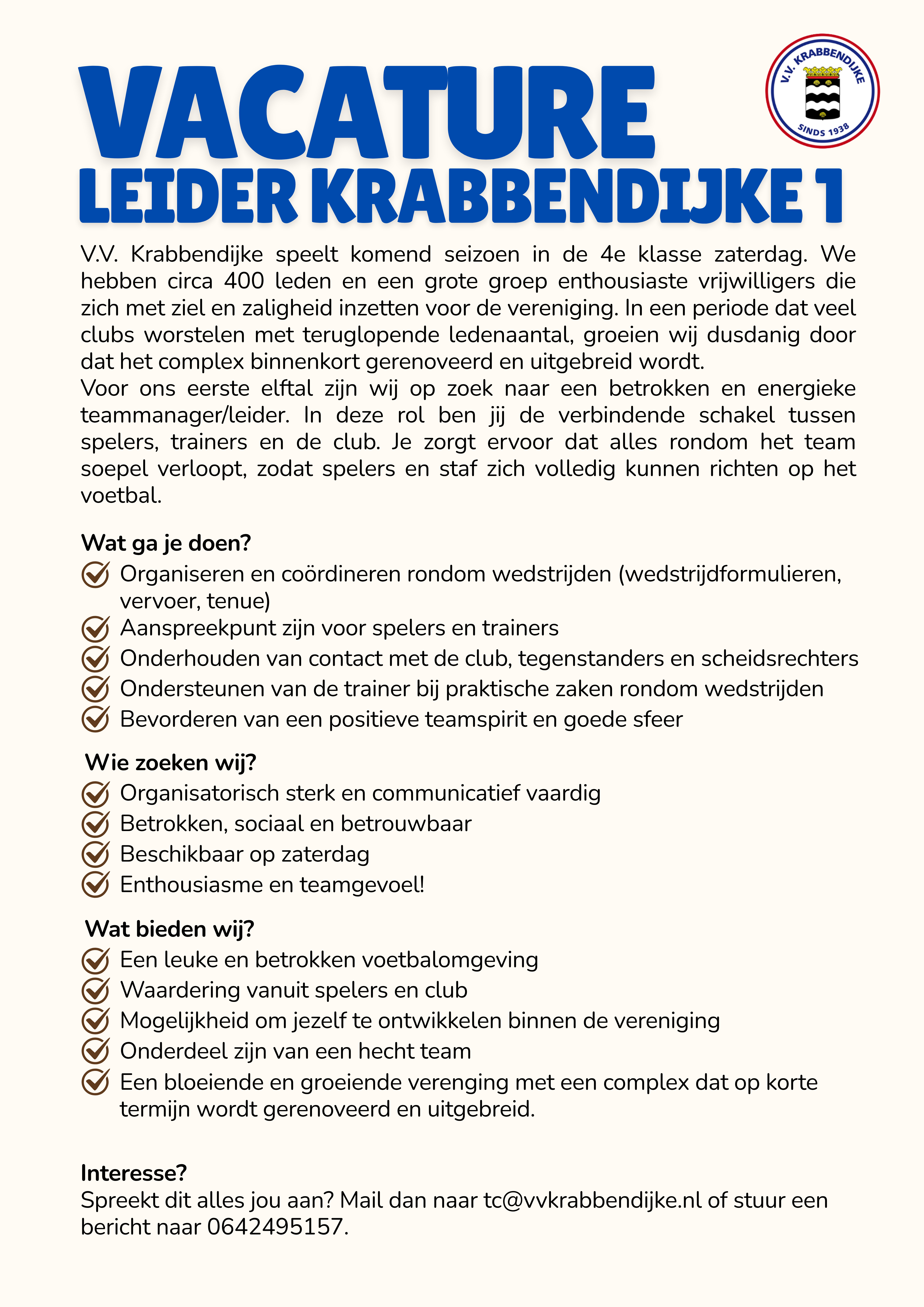 Vacature Alert: Leider Krabbendijke1